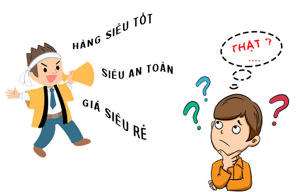 những chiêu trò quảng cáo bán hàng phóng đại sự thật